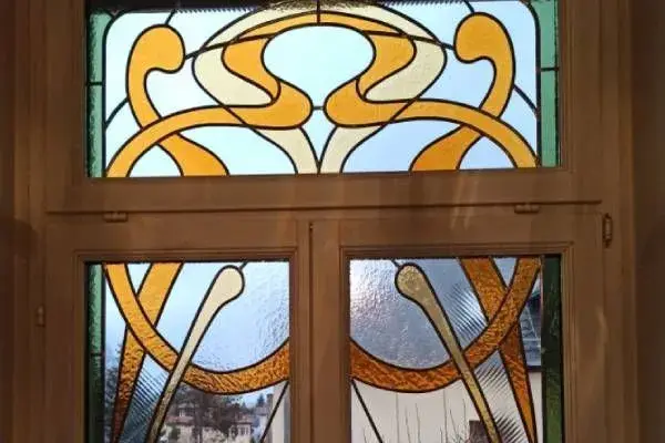 Fenster mit Buntglas von Glaserei Meissner